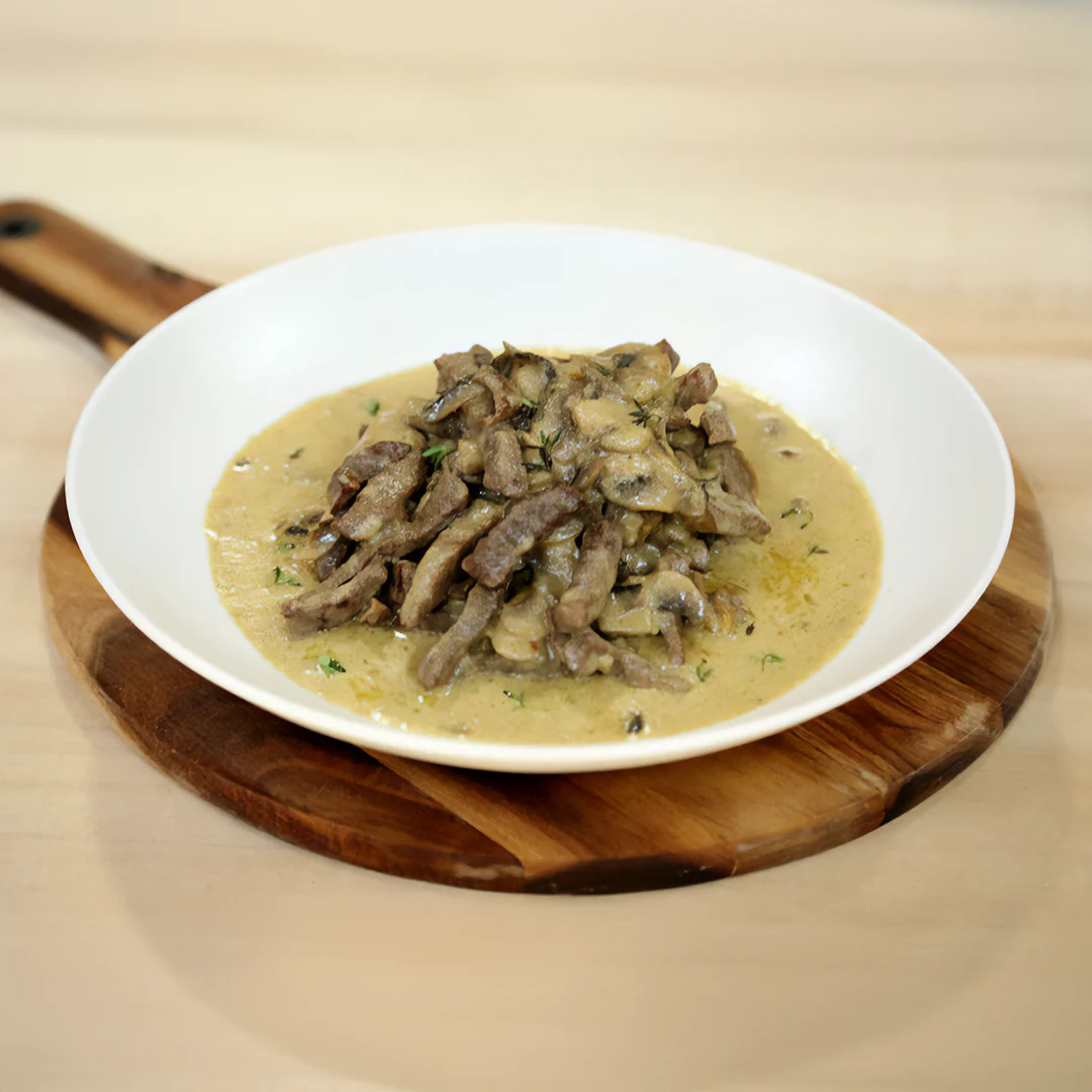 Mantar Soslu Dana Kontrfile (Beef Stroganoff)